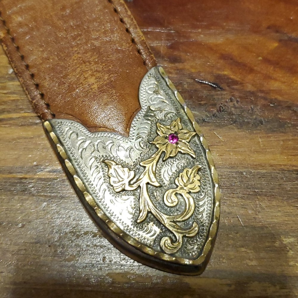 Vintage Alpaca Mexico Horse Hair Belt S/M - Picture 3 of 8